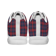 Load image into Gallery viewer, All-Over Print Men's Sports Shoes With White Sole