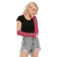 Load image into Gallery viewer, Lonestar State of Union Red Arm Warmers