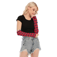 Load image into Gallery viewer, Soaring Glory Red Arm Warmers