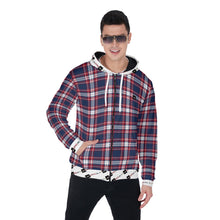 Load image into Gallery viewer, All-Over Print Zip Up Hoodie With Pocket