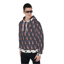 Load image into Gallery viewer, All-Over Print Zip Up Hoodie With Pocket