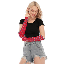 Load image into Gallery viewer, Sunshine State of Union Red Arm Warmers