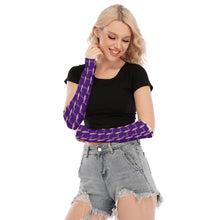 Load image into Gallery viewer, Sunshine State of Union Violet Arm Warmers