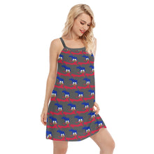 Load image into Gallery viewer, All-Over Print Women's Sleeveless Cami Dress