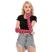 Load image into Gallery viewer, Lonestar State of Union Red Arm Warmers