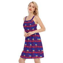 Load image into Gallery viewer, All-Over Print Women's Sleeveless Cami Dress