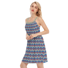 Load image into Gallery viewer, All-Over Print Women's Sleeveless Cami Dress