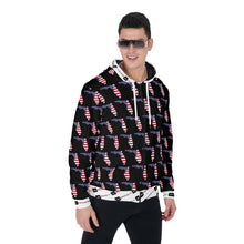 Load image into Gallery viewer, All-Over Print Zip Up Hoodie With Pocket