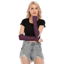 Load image into Gallery viewer, Berry Plaid Arm Warmers