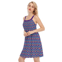 Load image into Gallery viewer, All-Over Print Women's Sleeveless Cami Dress
