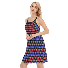 Load image into Gallery viewer, All-Over Print Women&#39;s Sleeveless Cami Dress
