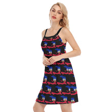 Load image into Gallery viewer, All-Over Print Women&#39;s Sleeveless Cami Dress
