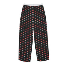 Load image into Gallery viewer, All-Over Print Men&#39;s Imitation Silk Pajama Sets
