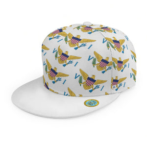 Baseball Cap With Flat Brim