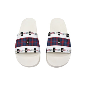 Berry Plaid Slippers