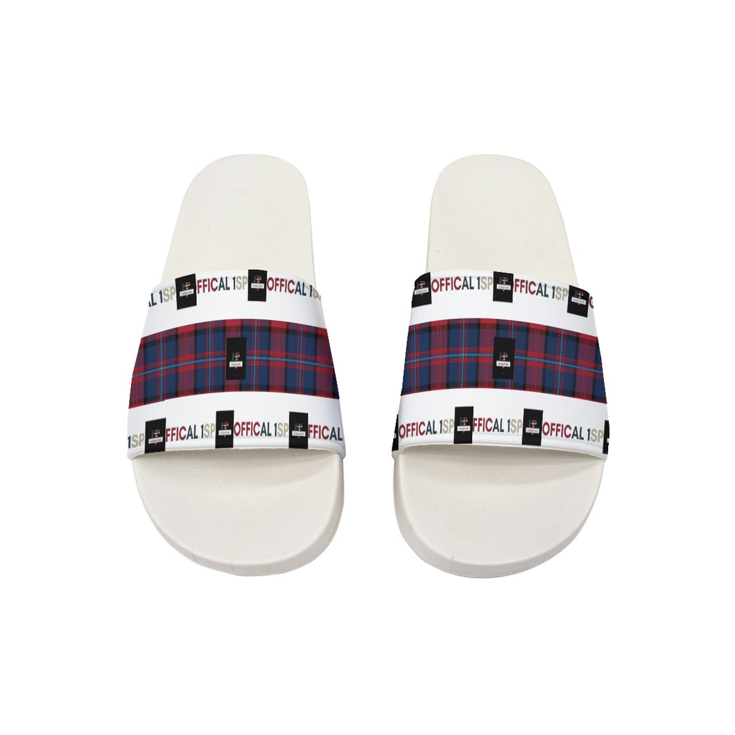 Berry Plaid Slippers