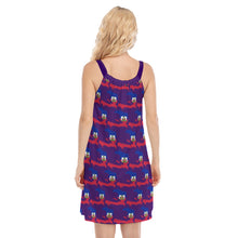 Load image into Gallery viewer, All-Over Print Women&#39;s Sleeveless Cami Dress
