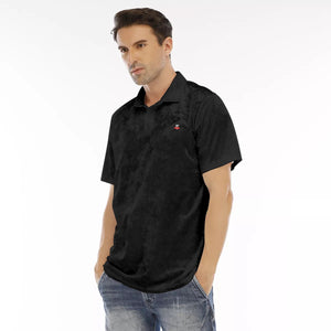 All-Over Print Men's Polo Shirt | Velvet