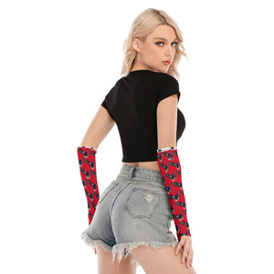 Soaring Glory Red Arm Warmers