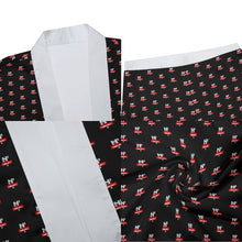 Load image into Gallery viewer, All-Over Print Men&#39;s Imitation Silk Pajama Sets
