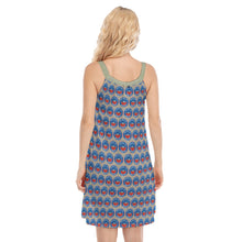 Load image into Gallery viewer, All-Over Print Women&#39;s Sleeveless Cami Dress
