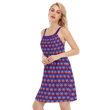 Load image into Gallery viewer, All-Over Print Women&#39;s Sleeveless Cami Dress
