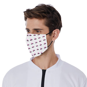 All-Over Print Face Mask with Adjustable Ear loops