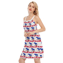 Load image into Gallery viewer, All-Over Print Women&#39;s Sleeveless Cami Dress
