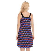 Load image into Gallery viewer, All-Over Print Women&#39;s Sleeveless Cami Dress
